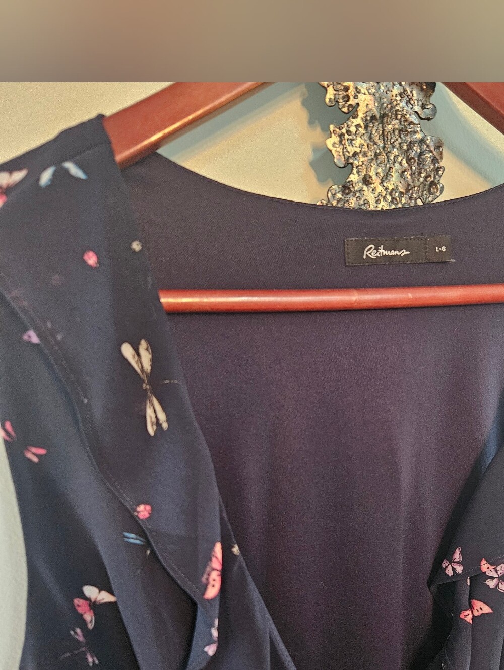 Reitmans Navy Mini Dress - Picture 4 of 6
